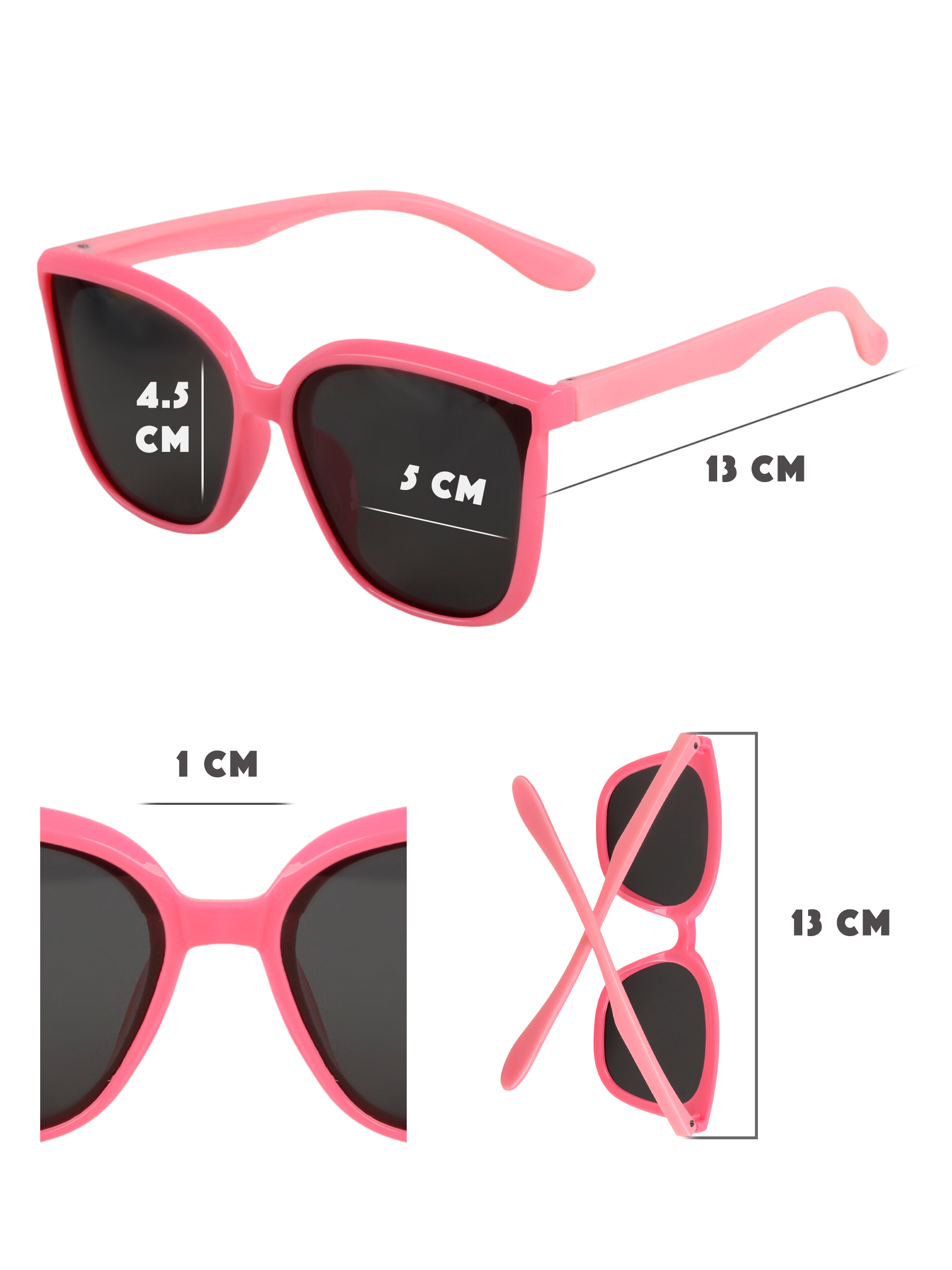 Очки солнцезащитные Little Mania JDT045-RO - фото 7