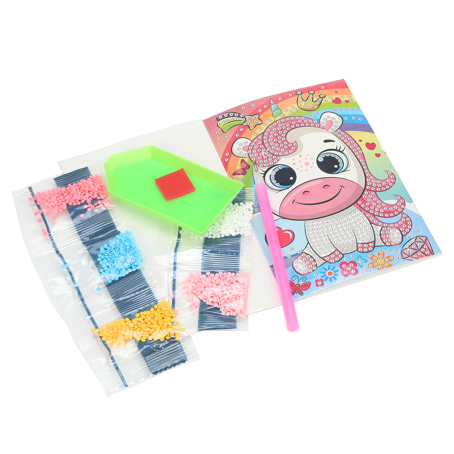 Алмазная мозаика Multiart Единорожек - фото 3