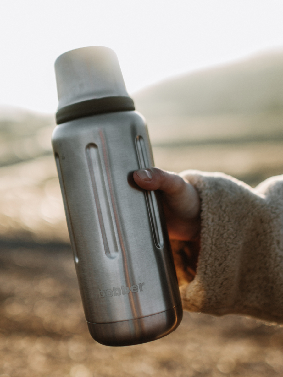 Термос для напитков Flask 1 литр Bobber матовый - фото 8