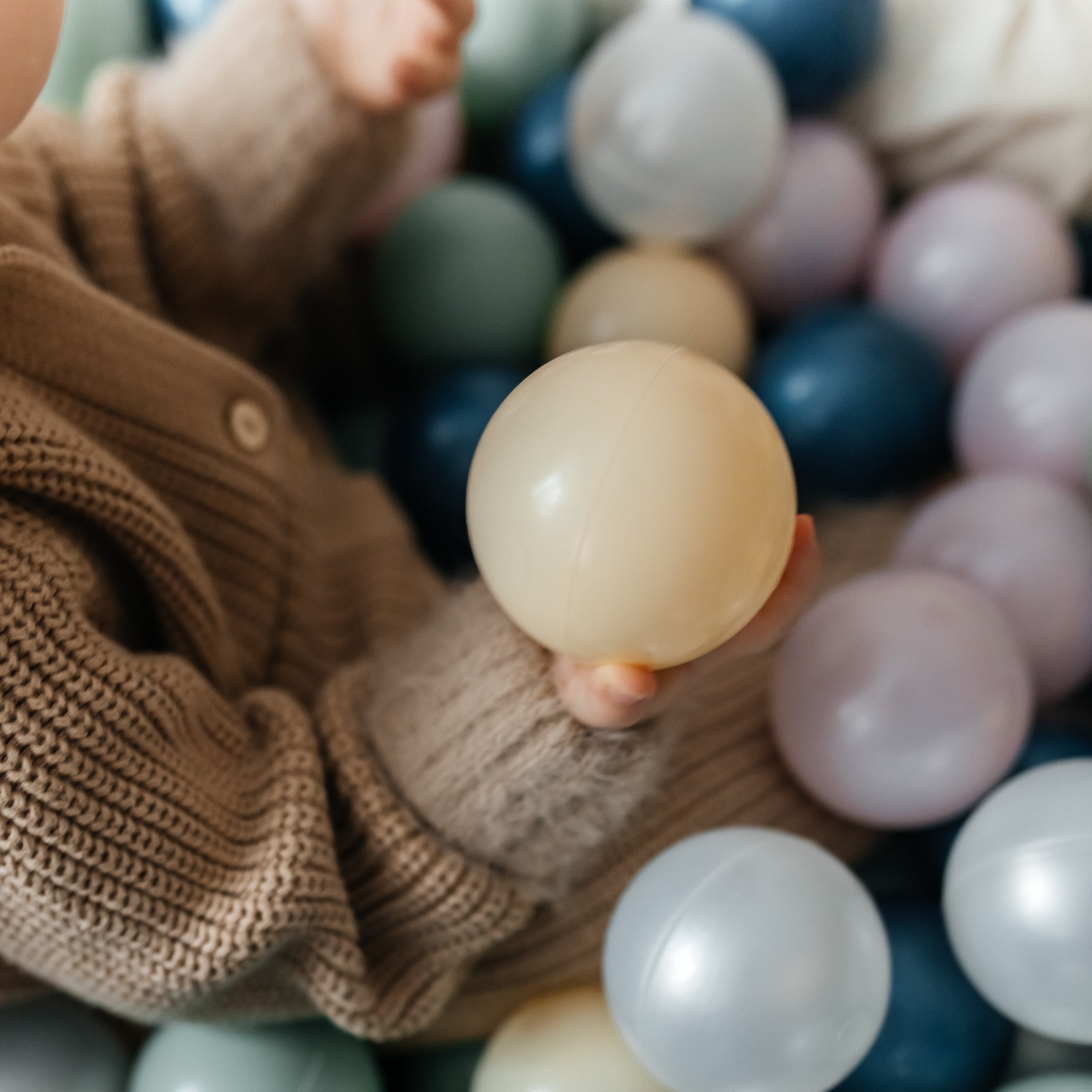 Детский сухой бассейн UNIX Kids Moon + 150 шариков - фото 26