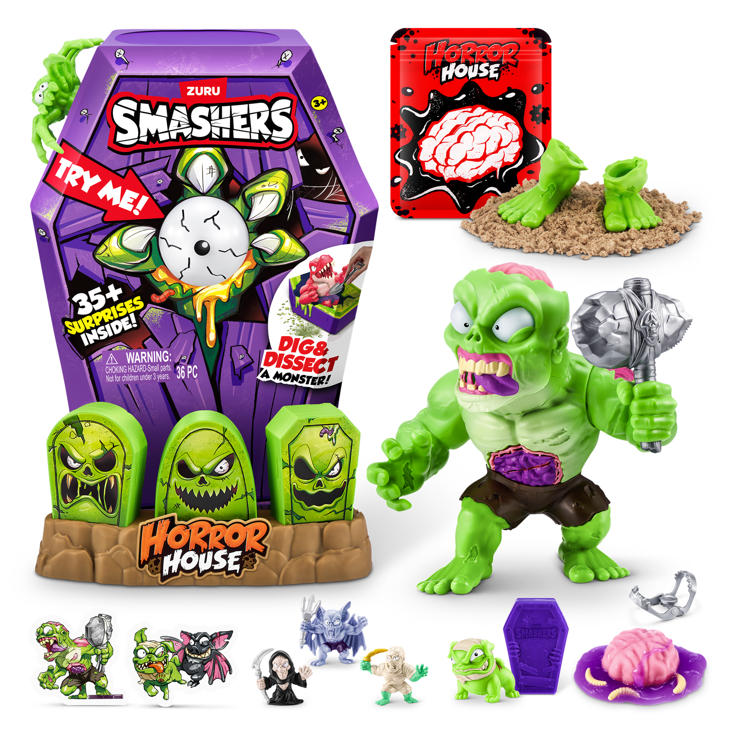 Фигурка Zuru Smashers Horror House - фото 16