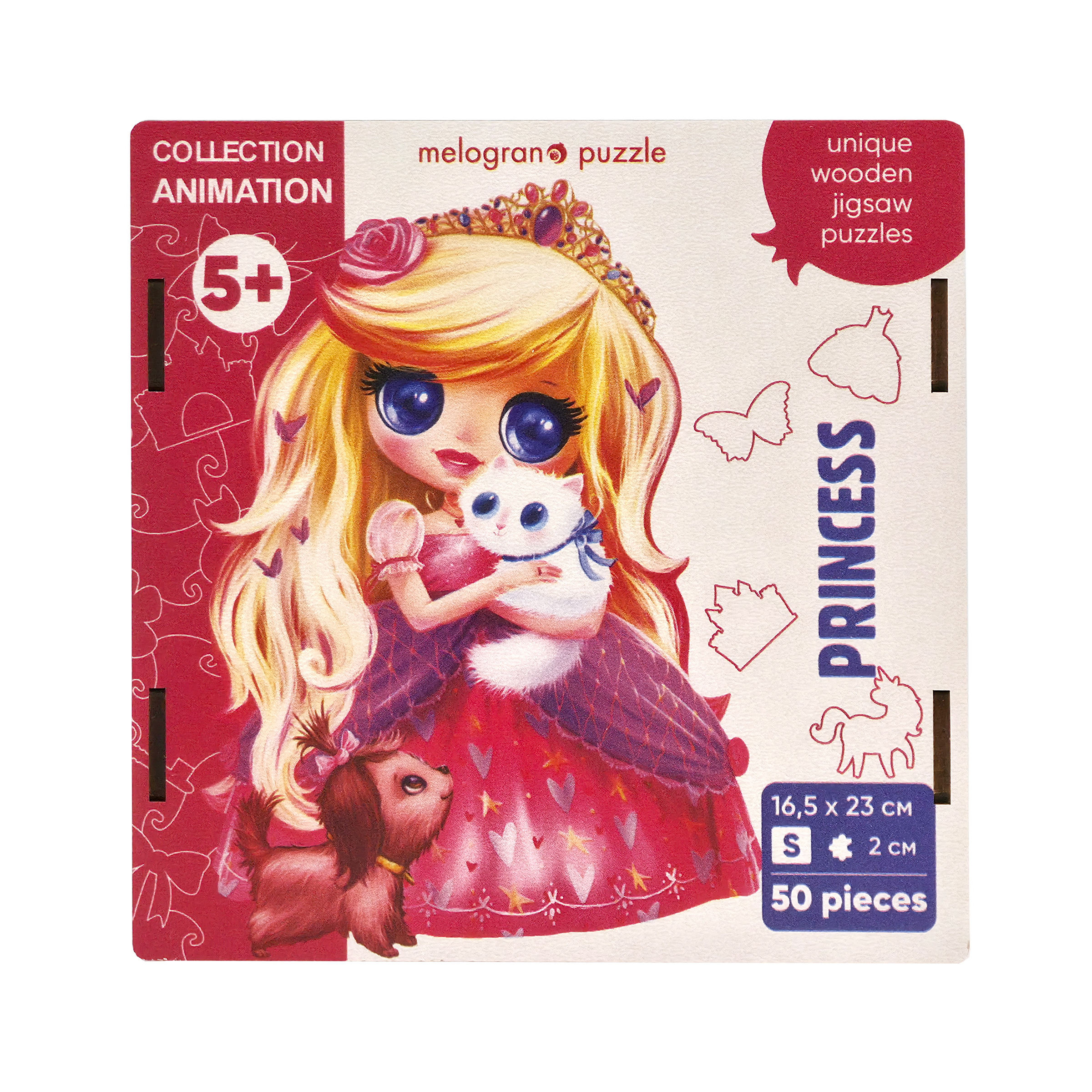 Пазл Melograno puzzle деревянный - фото 1