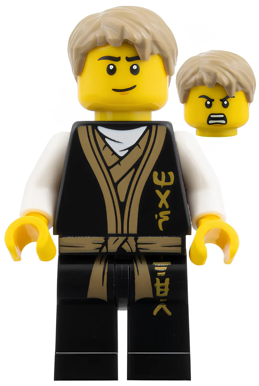Изображение товара Минифигурка LEGO Ninjago Young Wu в черном мастер-тунике Изображение товара Минифигурка LEGO Ninjago Young Wu в черном мастер-тунике