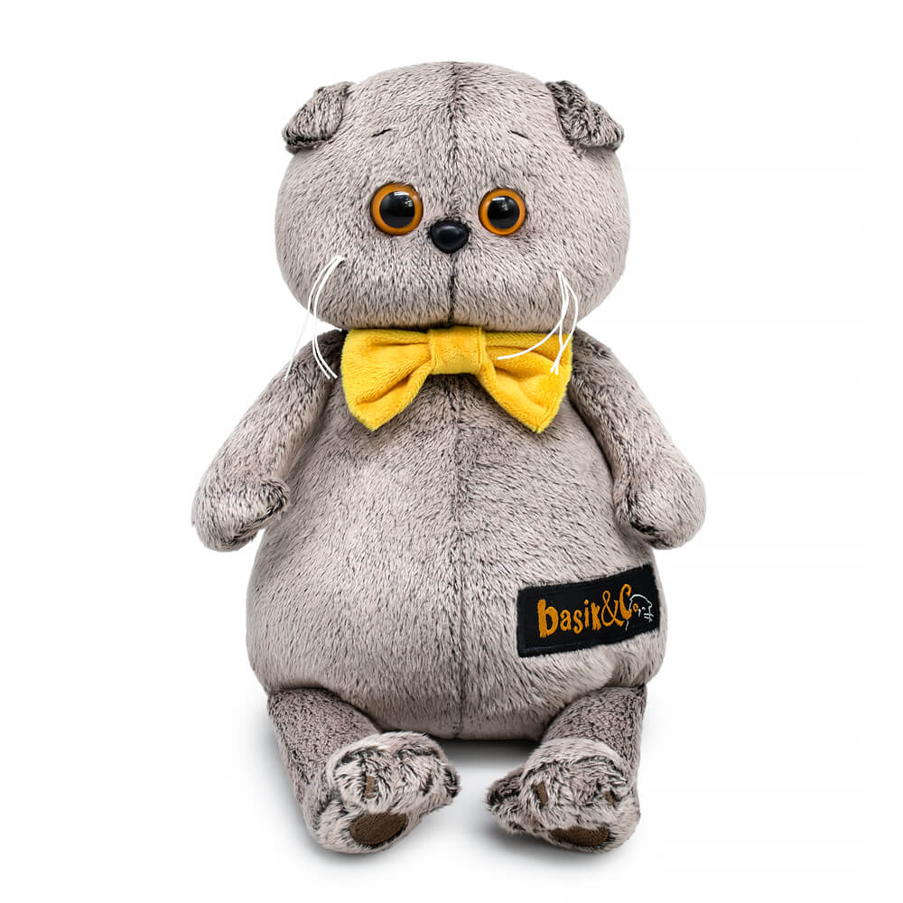 Мягкая игрушка BUDI BASA Басик в галстуке-бабочке - фото 1