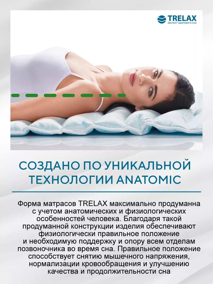 Матрас TRELAX Ocean 190х80 - фото 4