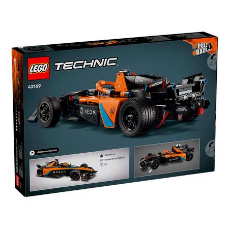 Конструктор LEGO Technic NEOM Formula E Pull-Back 452 дет.