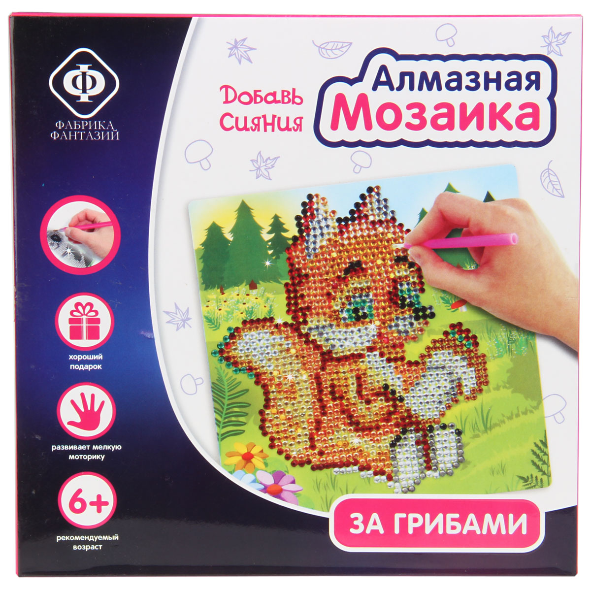 Алмазная мозаика Фабрика Фантазий Белочка - фото 1