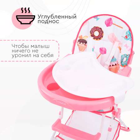 Стульчик для кормления Tomix Candy классический
