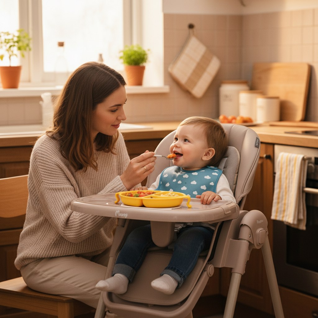 Стульчик для кормления Rant Basic Mango, mocha - фото 2