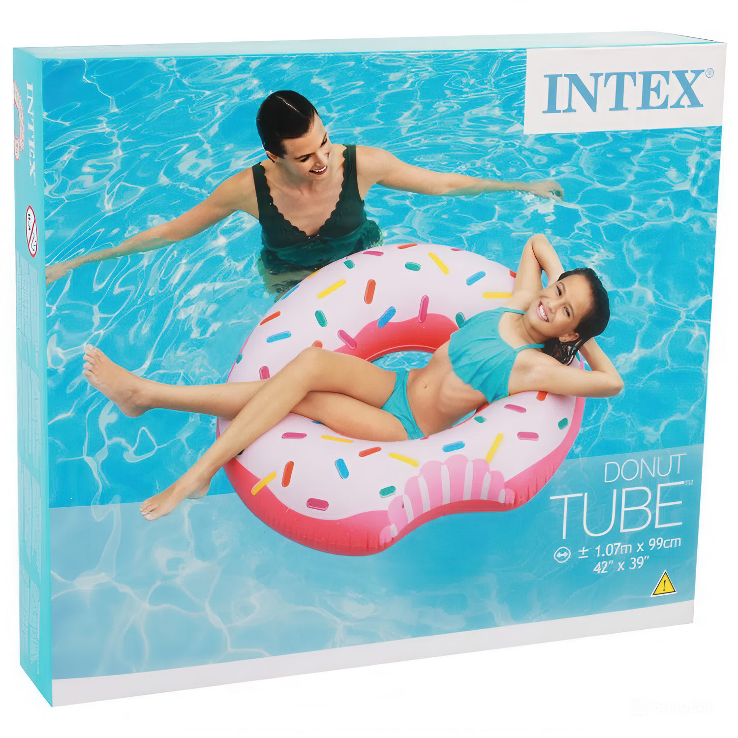 Надувной круг Intex Пончик - фото 6