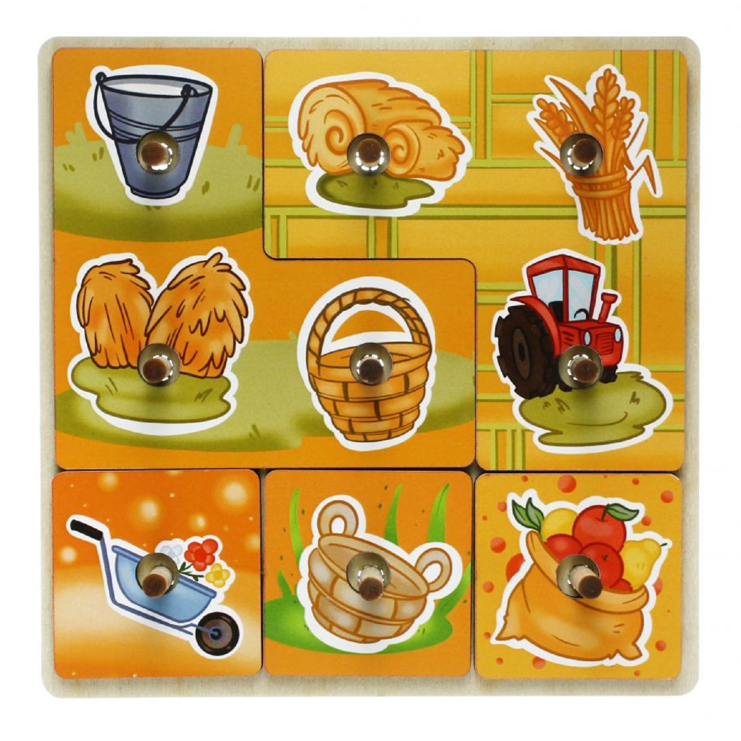Настольная игра WOODLANDTOYS Геоборд - фото 4