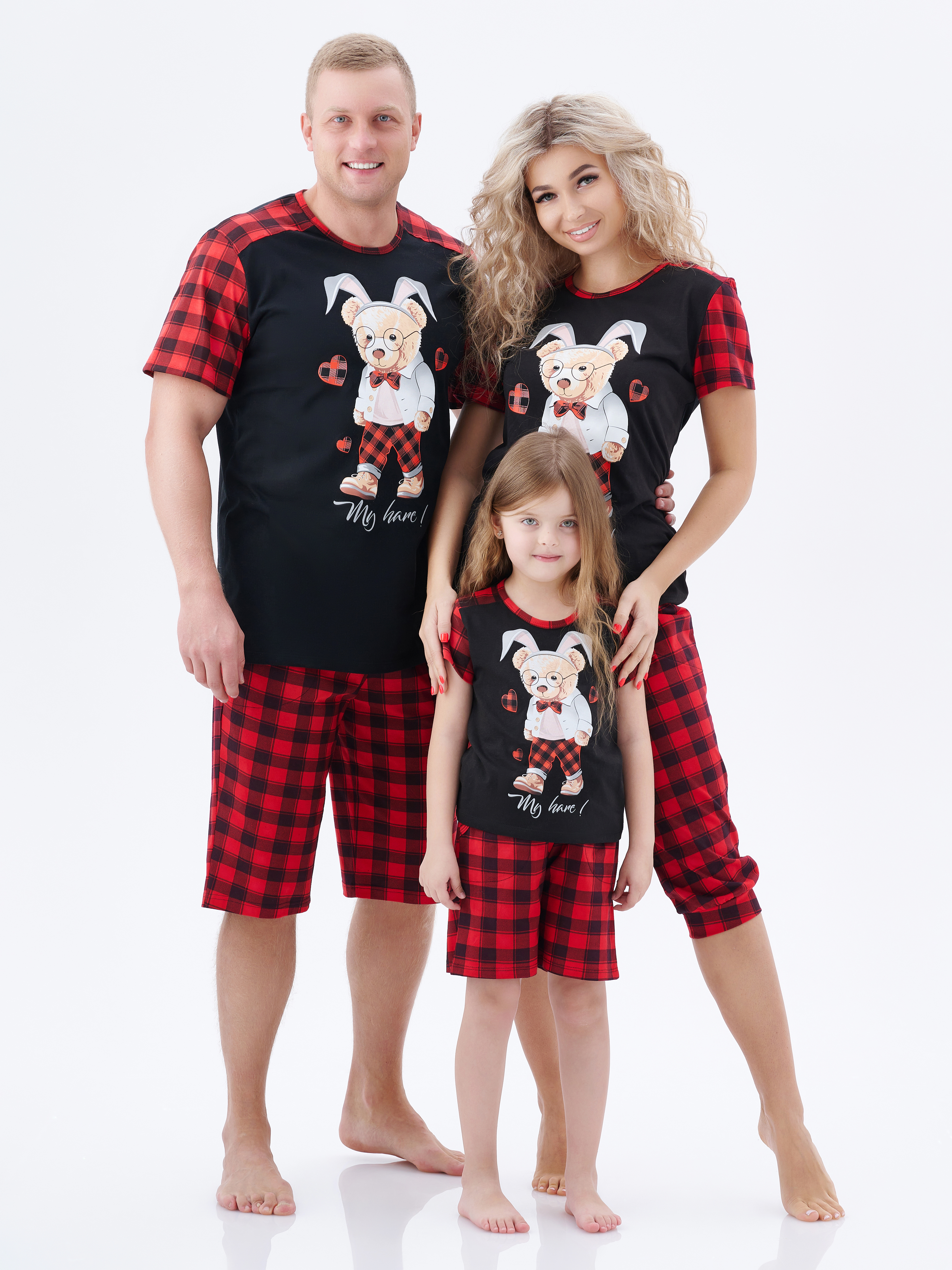 Пижама КрутышОк Т-030 черный, красный - фото 3