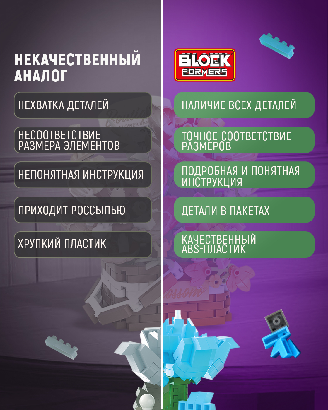 Конструктор Blockformers 570 дет. - фото 5