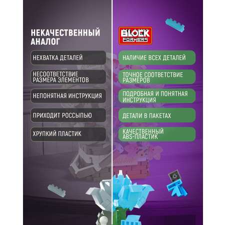 Конструктор Blockformers 570 дет.