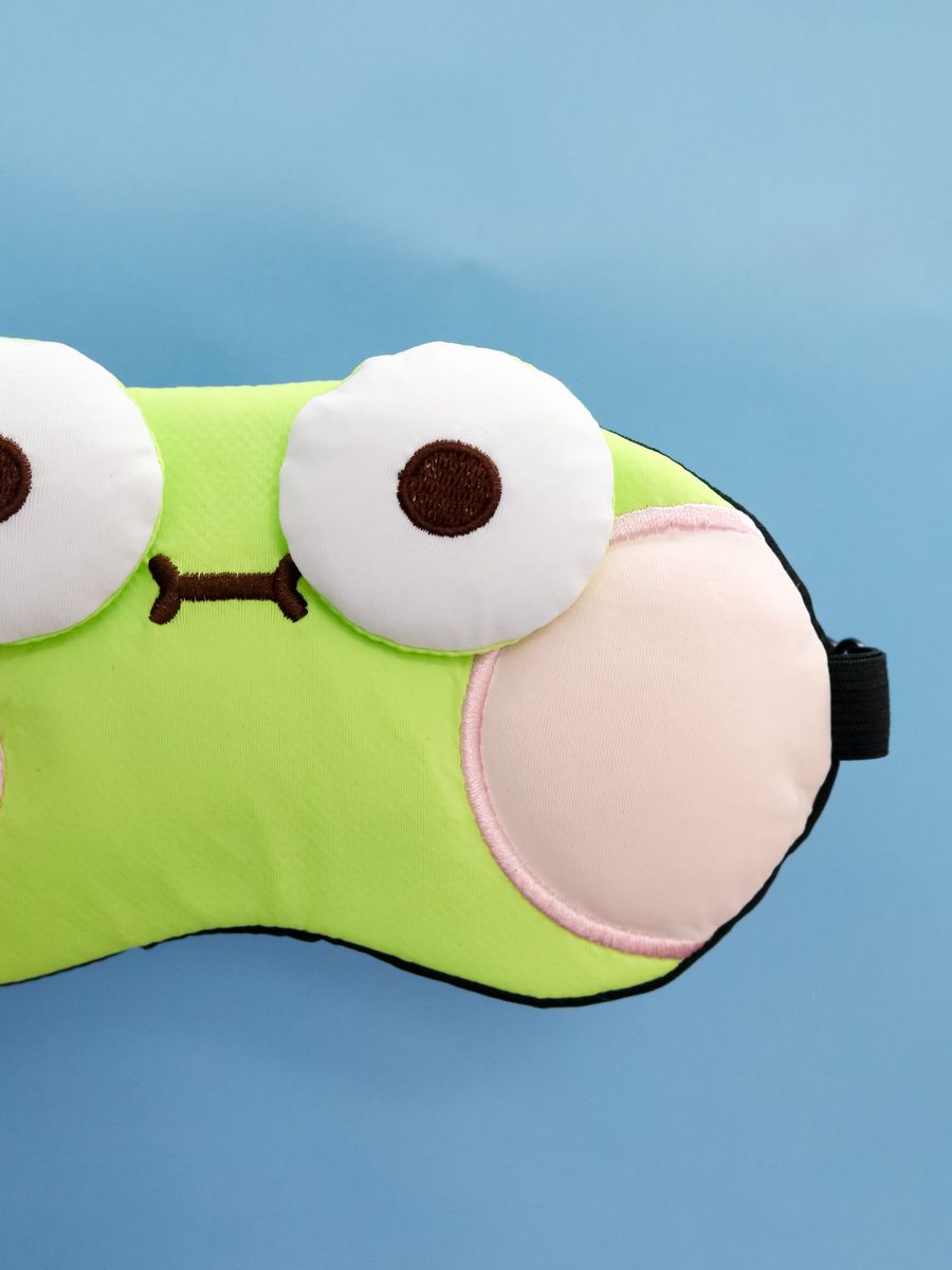 Маска для сна iLikeGift Head frog зеленый Гелевый вкладыш - фото 6