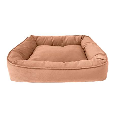 Лежанка для животных Homepet Caramel Микровелюр 50*45*15см Карамель