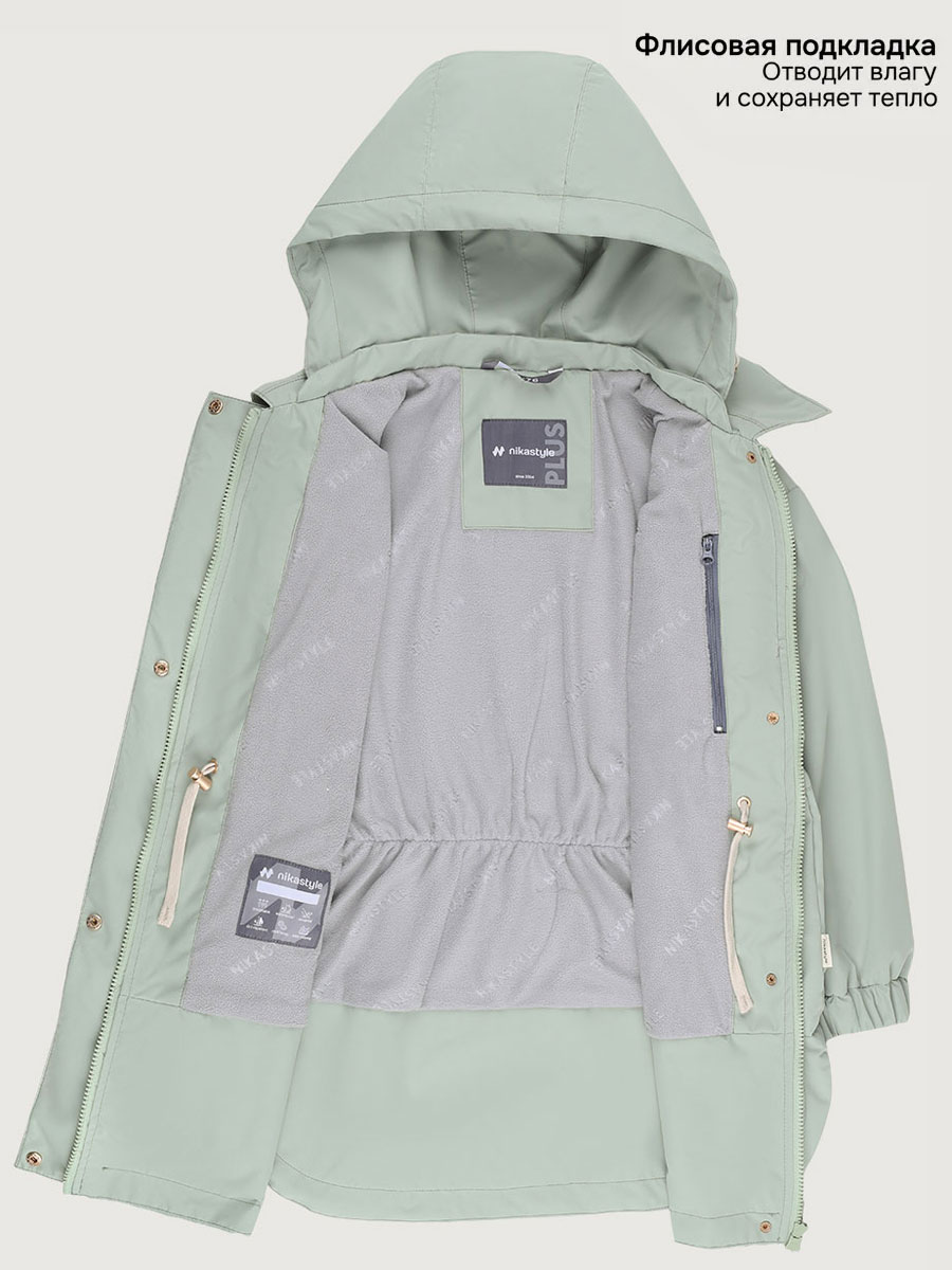 Ветровка NIKASTYLE п4л7626 фисташка - фото 4