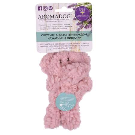 Игрушка для собак AROMADOG Слон малый Розовый