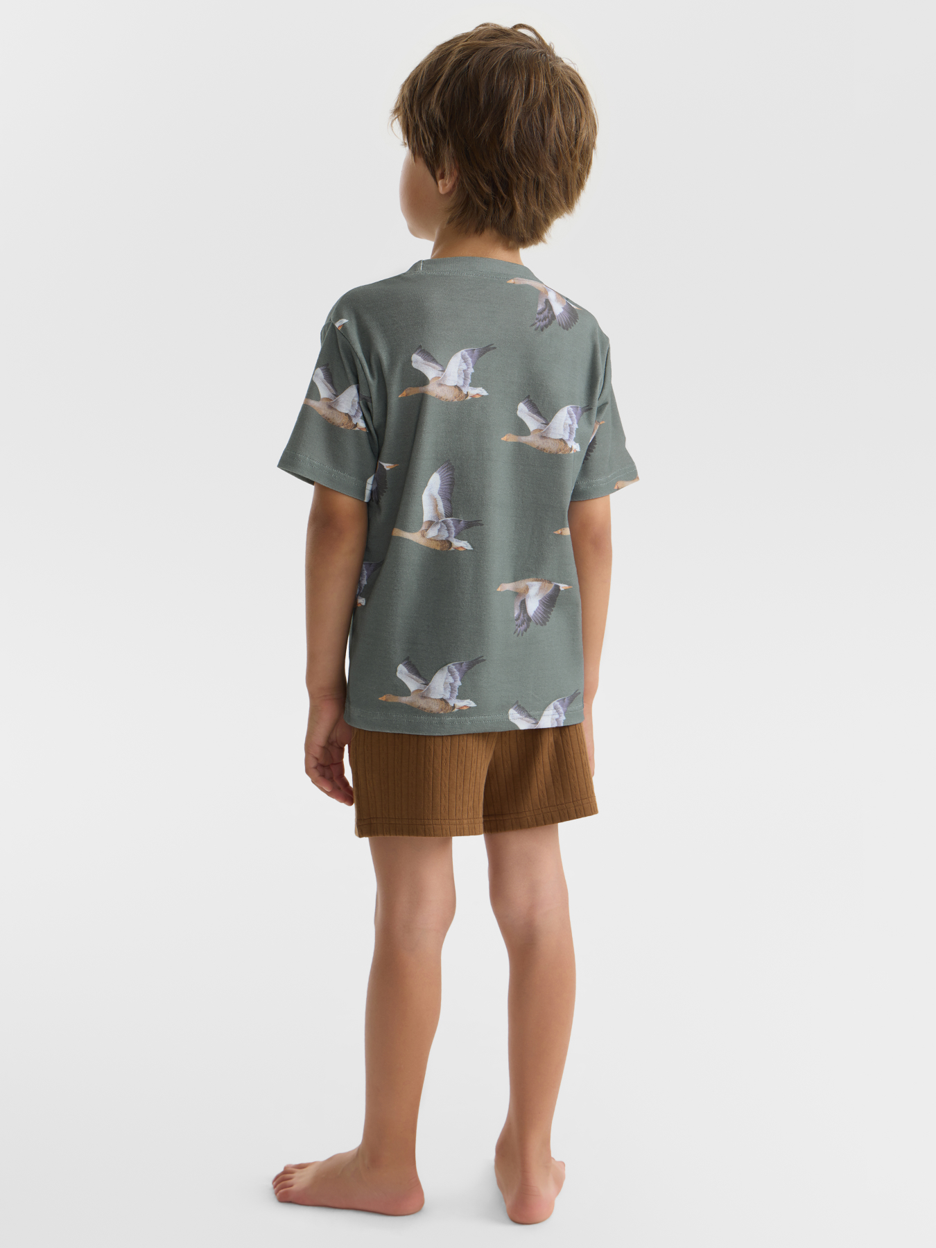 Пижама Happy Baby 90150_brown-green - фото 2