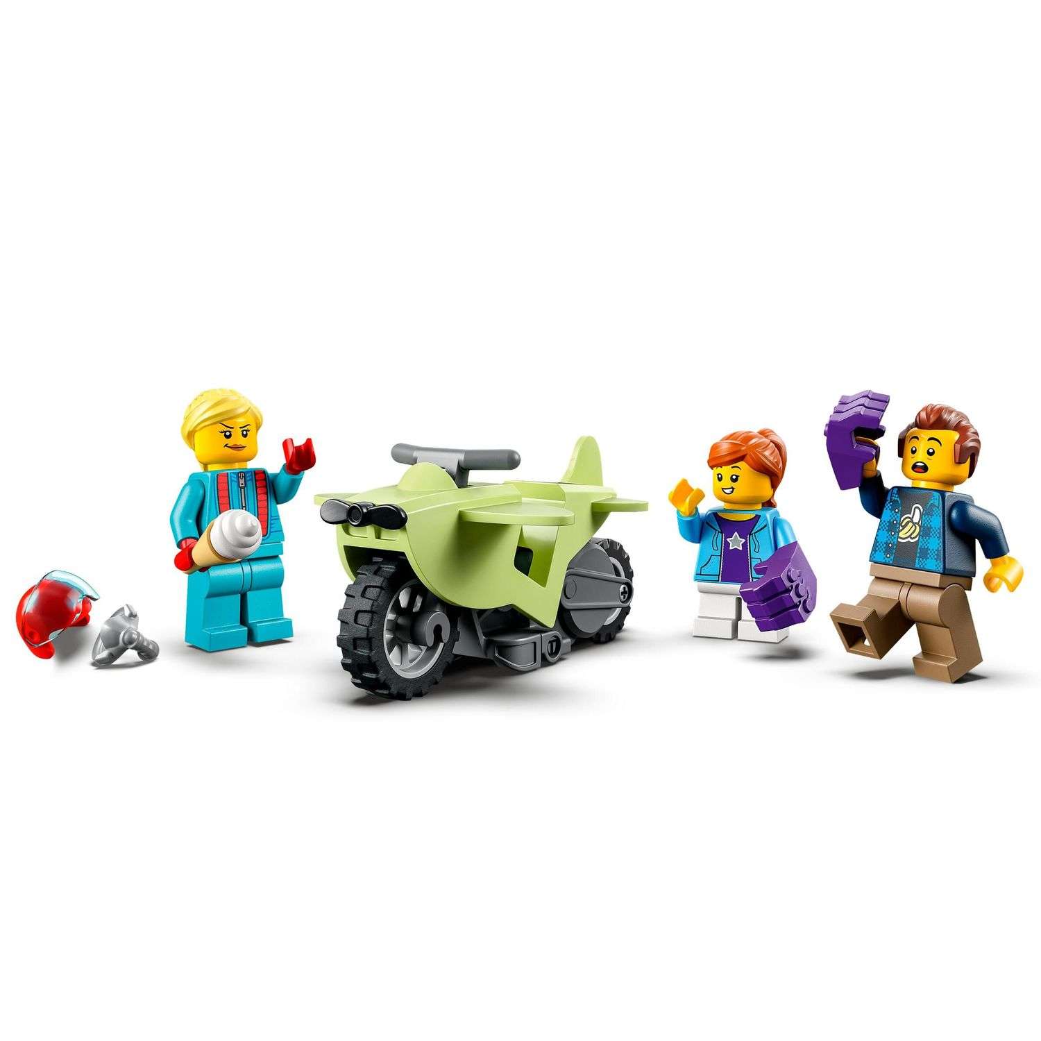 Конструктор LEGO City Smashing Chimpanzee Stunt Loop блочный - фото 5