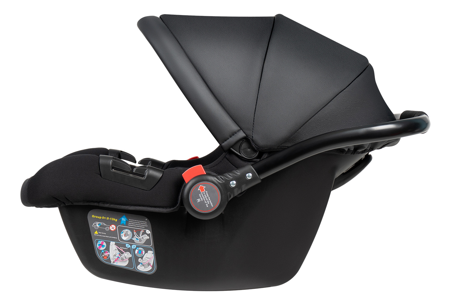 Автокресло Farfello Aimile 0 (0 -13 кг) черный - фото 14