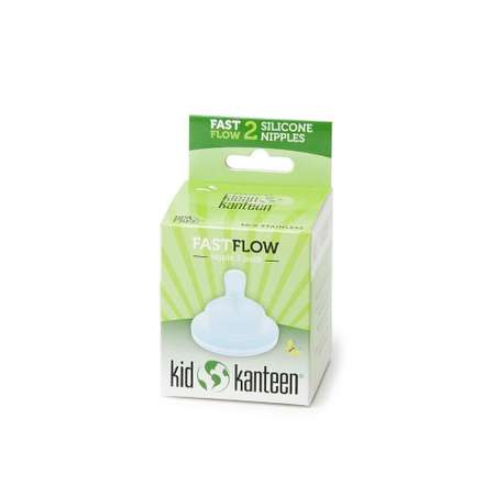 Соска Klean Kanteen силикон (быстрый поток) 2 шт.