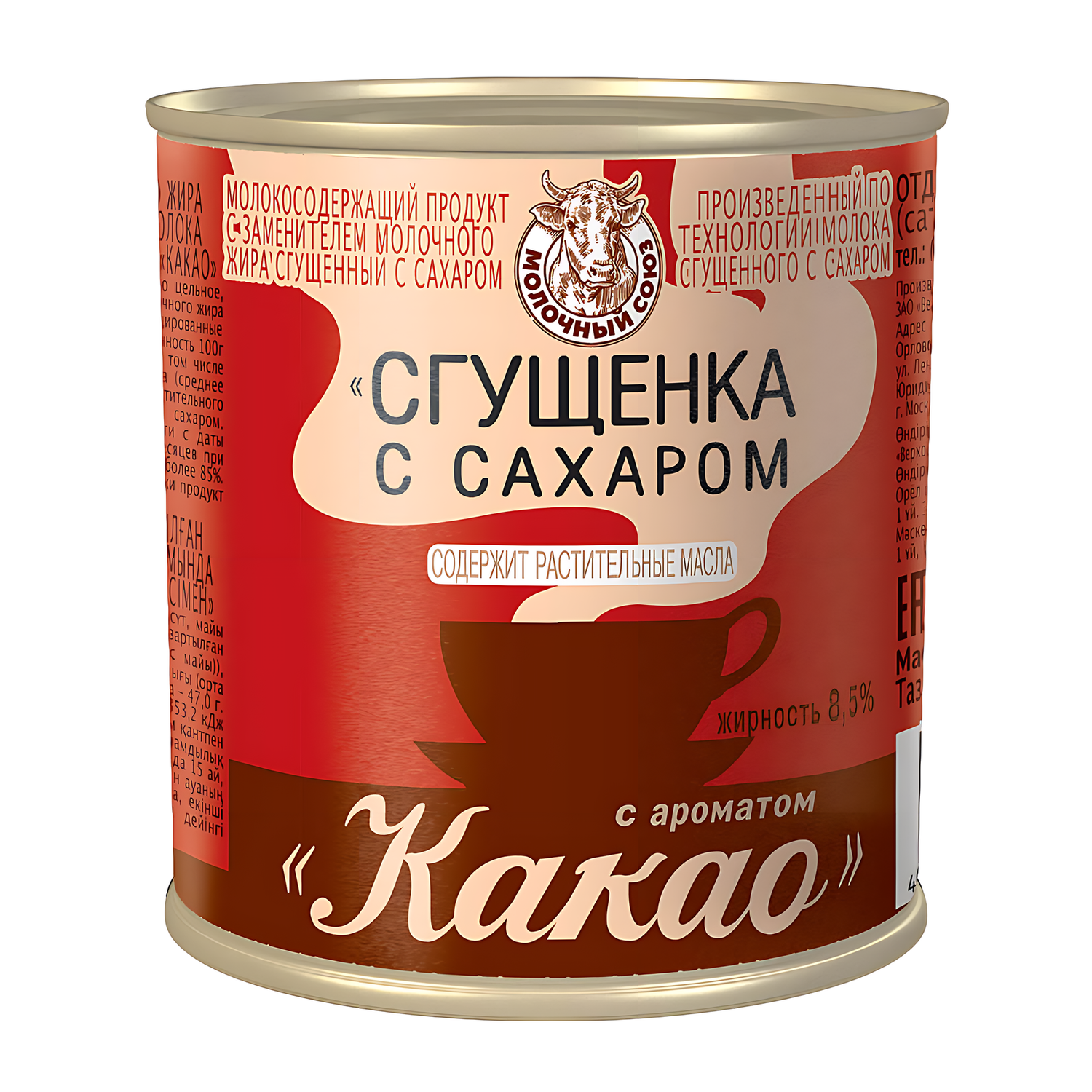 Сгущенка Молочный союз Какао 380г - фото 1