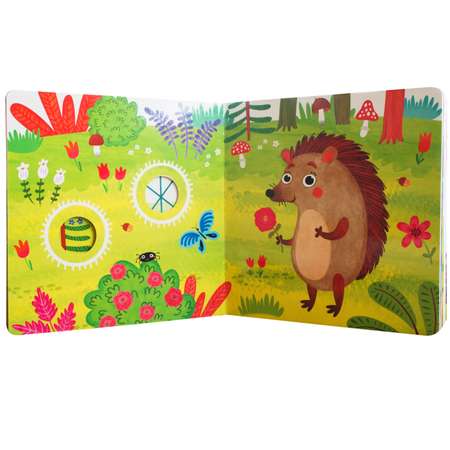 Книга МОЗАИКА kids Загадки в окошках В лесу