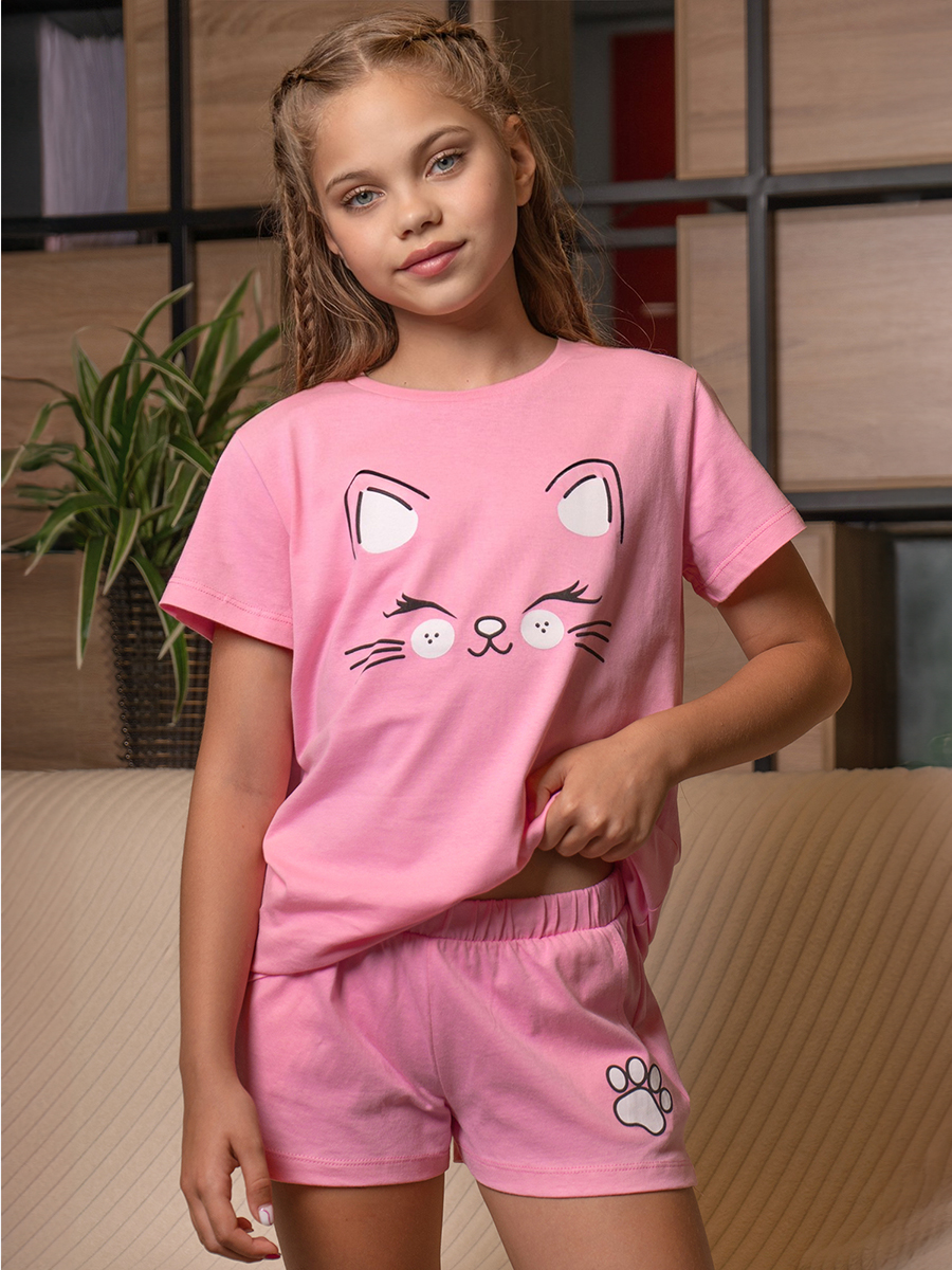 Пижама HappyFox HF9148розовый - фото 9