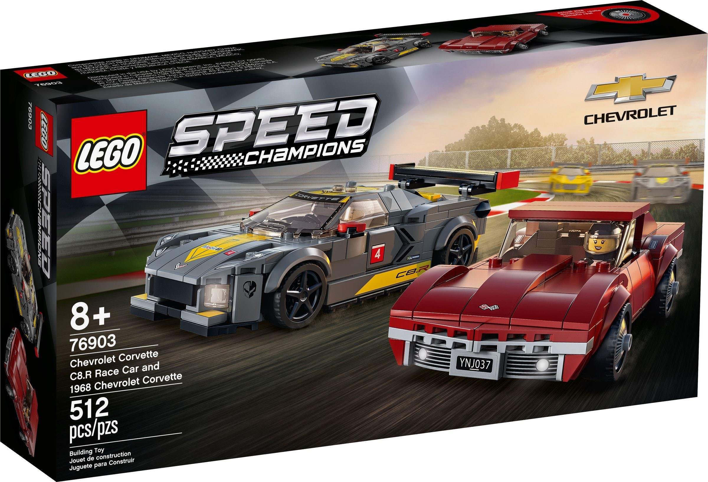 Конструктор LEGO Speed Champions 76903 512 дет. - фото 1