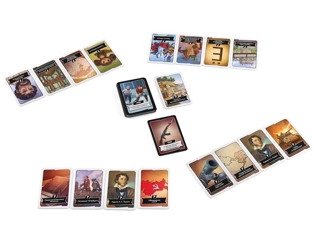 Настольная игра Стиль жизни Таймлайн 3 История России - фото 4