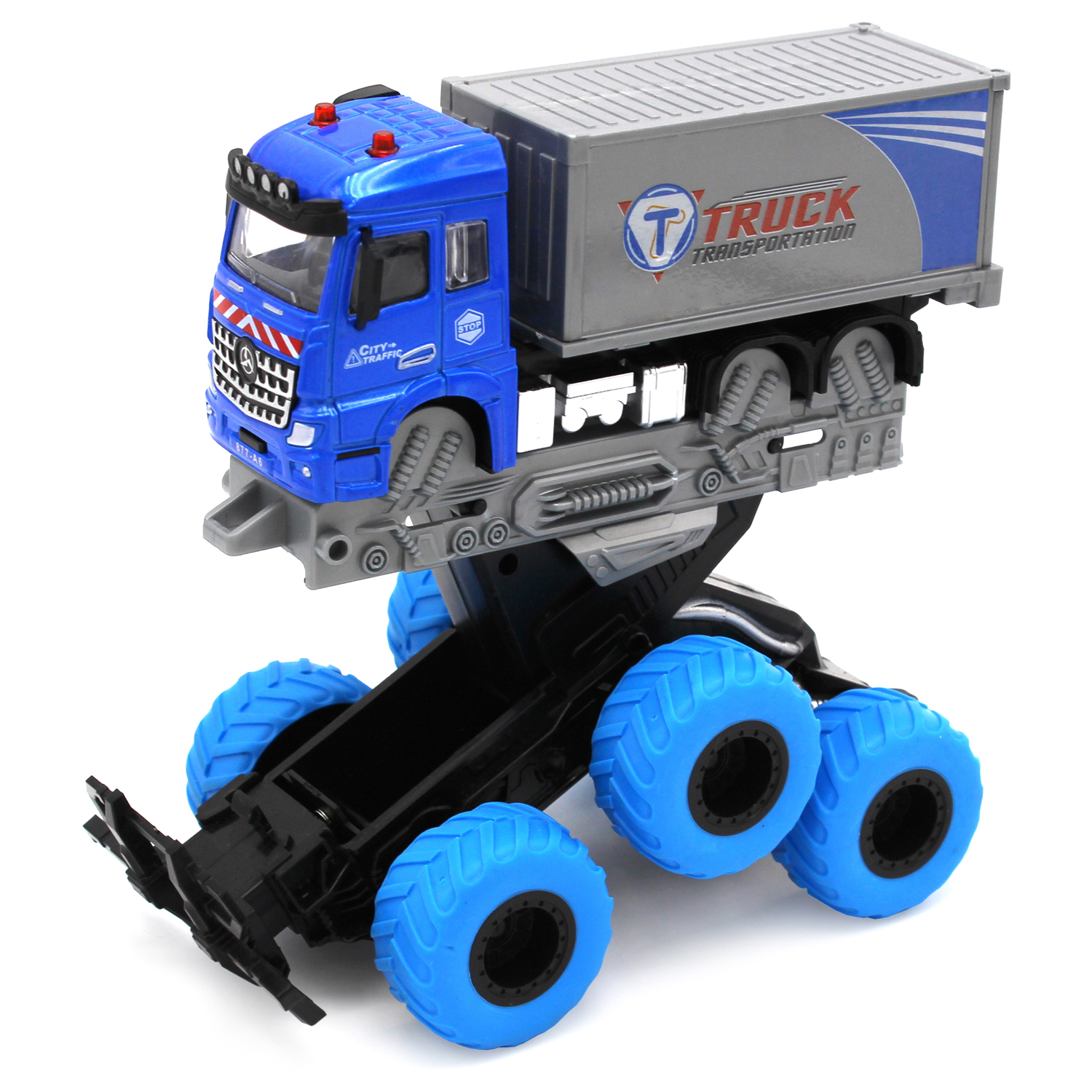 Грузовик Funky Toys 1:43 FT61098 - фото 4