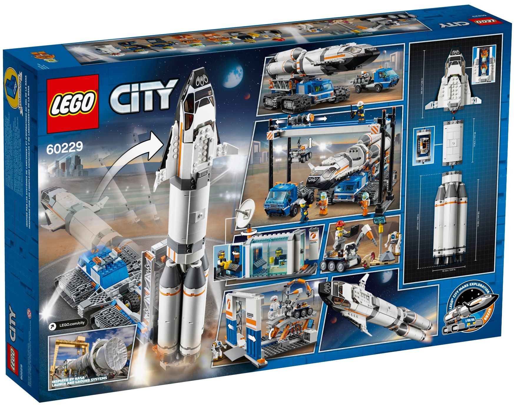 Конструктор LEGO City 60229 1054 дет. - фото 4