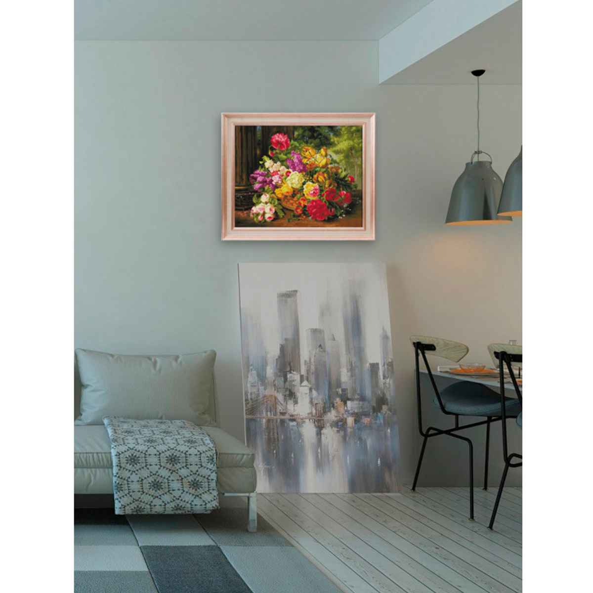 Алмазная мозаика Белоснежка Цветы - фото 7