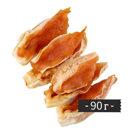 Лакомство для собак LIGHT BITES 90г Кроличье ухо с курицей