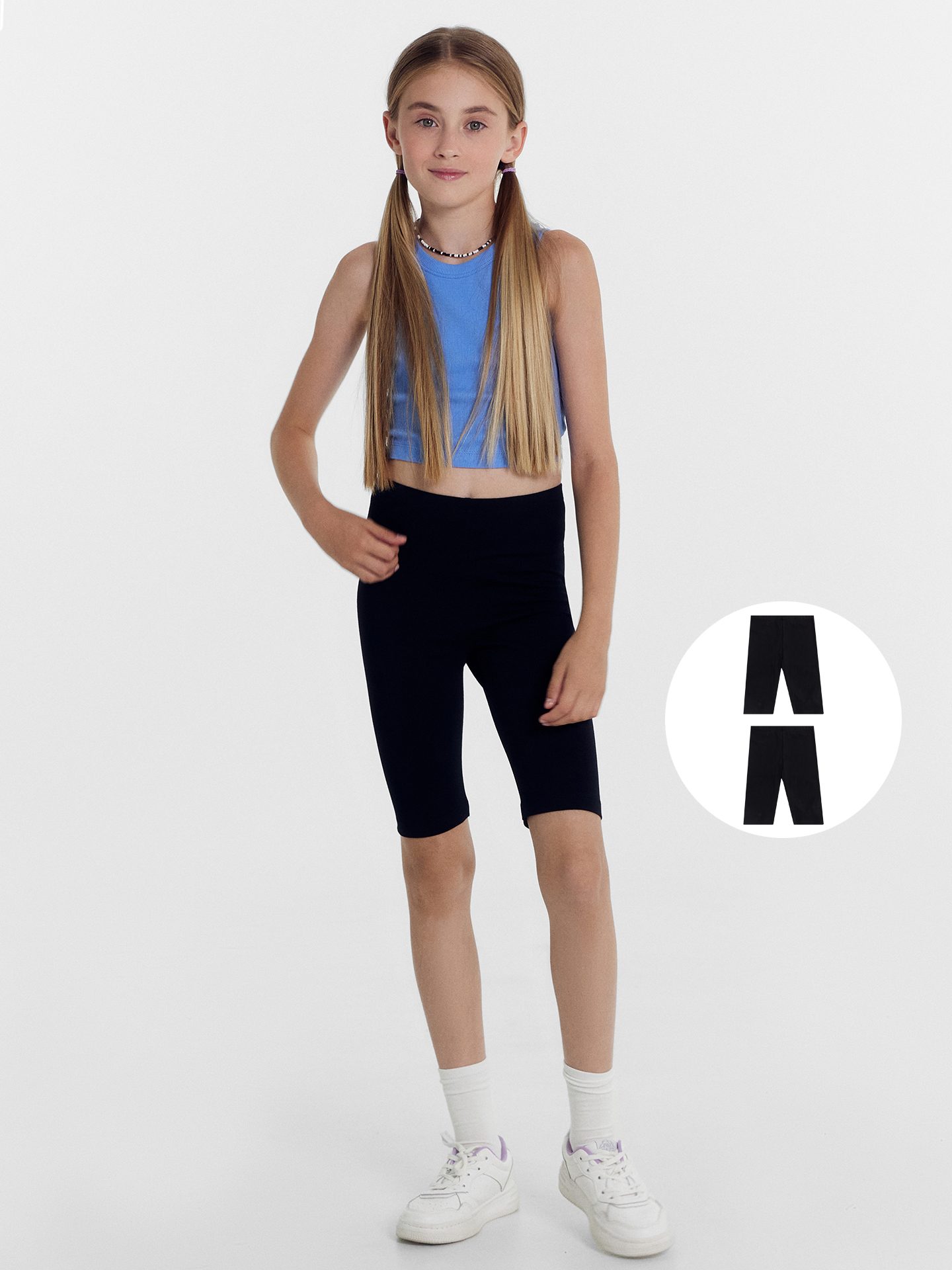 Велосипедки 2 шт Mark Formelle (Марк Формэль) 137721-2/черный - фото 1