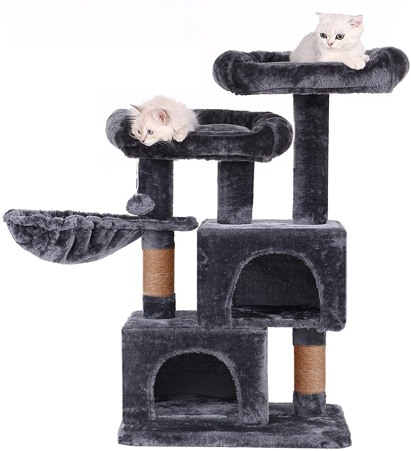 Игровой комплекс для кошек дом Pet БМФ Черный - фото 1