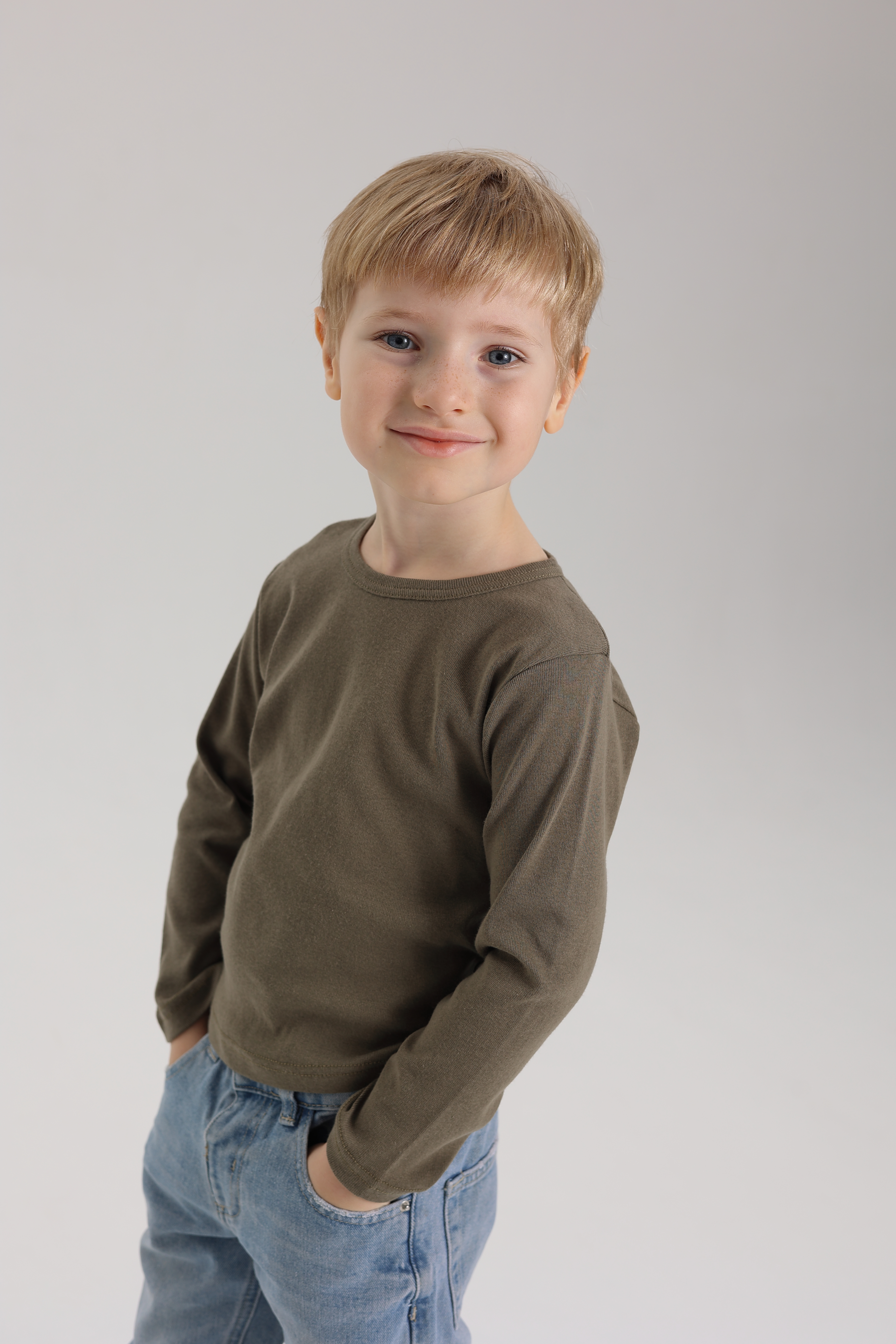 Лонгслив АЙАС 20-45-20/хаки - фото 1