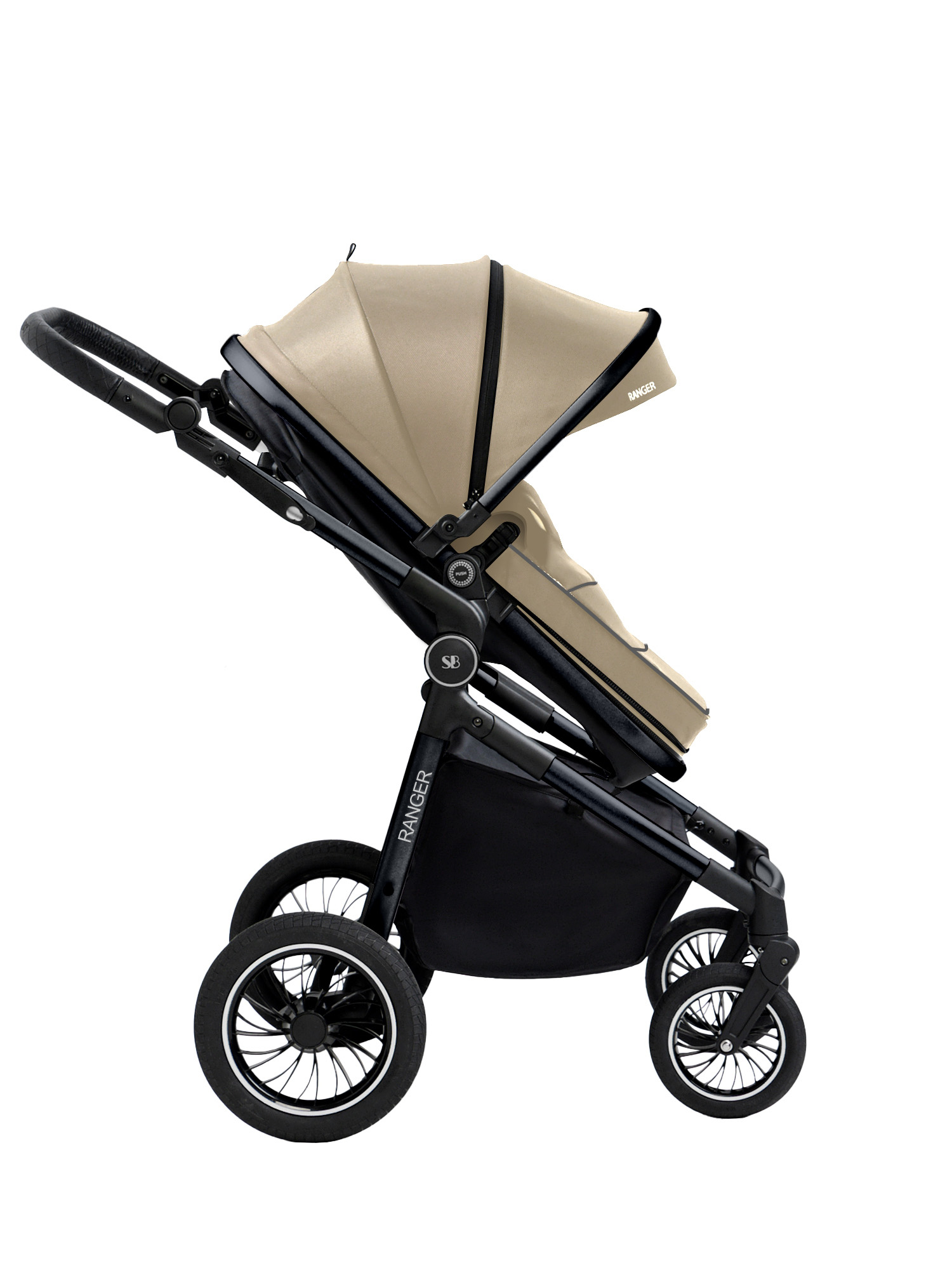 Коляска трансформер Sweet Baby Ranger Beige Glossy бежевый - фото 20