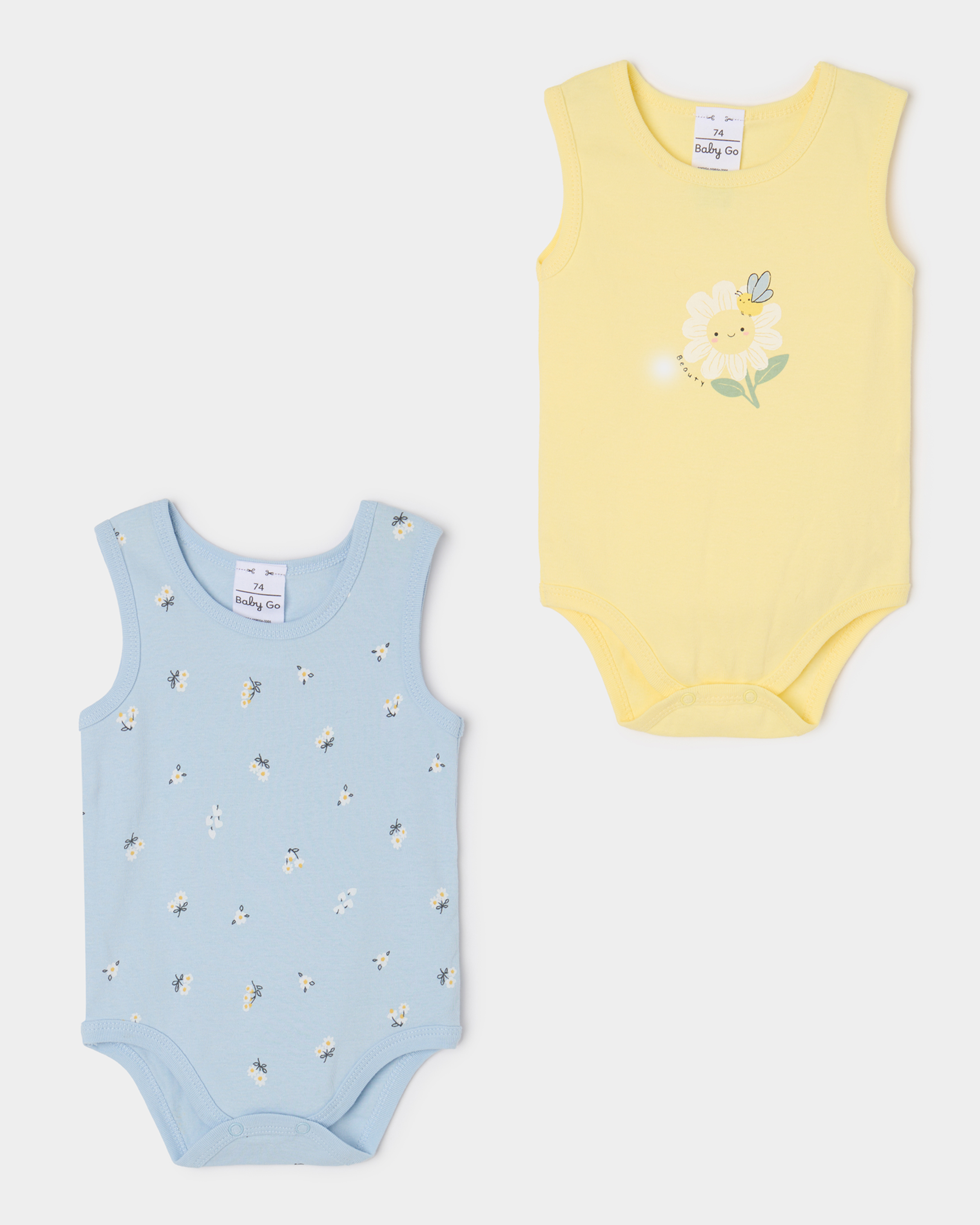 Боди 2 шт BabyGo S26BG4-15951ig-3355 - фото 1