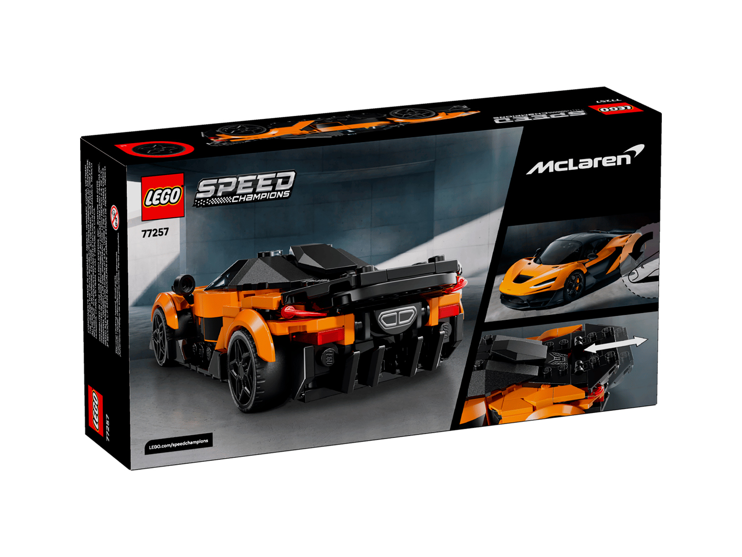 Конструктор LEGO Speed Champions Макларен W1 77257 287 дет. - фото 9