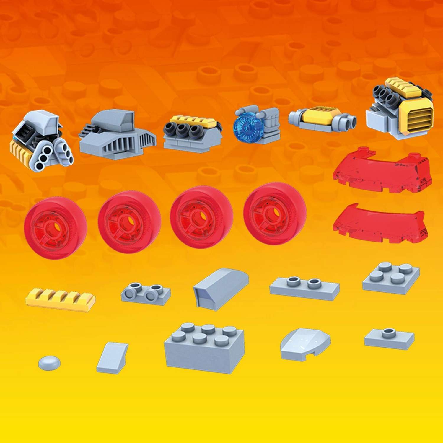 Конструктор Mega Construx Hot Wheels блочный - фото 9