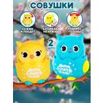 Игрушка TIPTOPOLIS Инерционные Совушки 2 шт