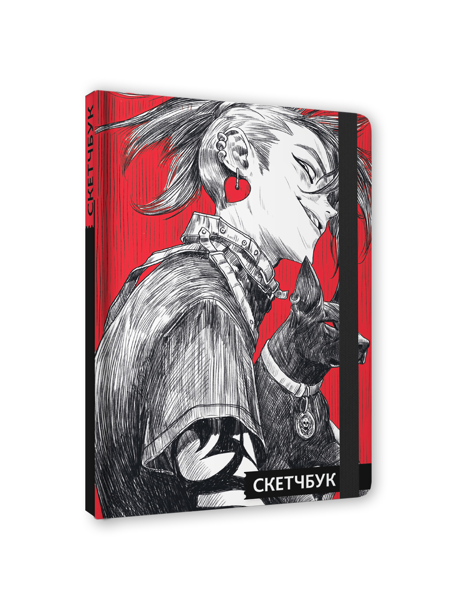 Блокнот Проф-Пресс Скетчбук Панк А5 80 л - фото 6