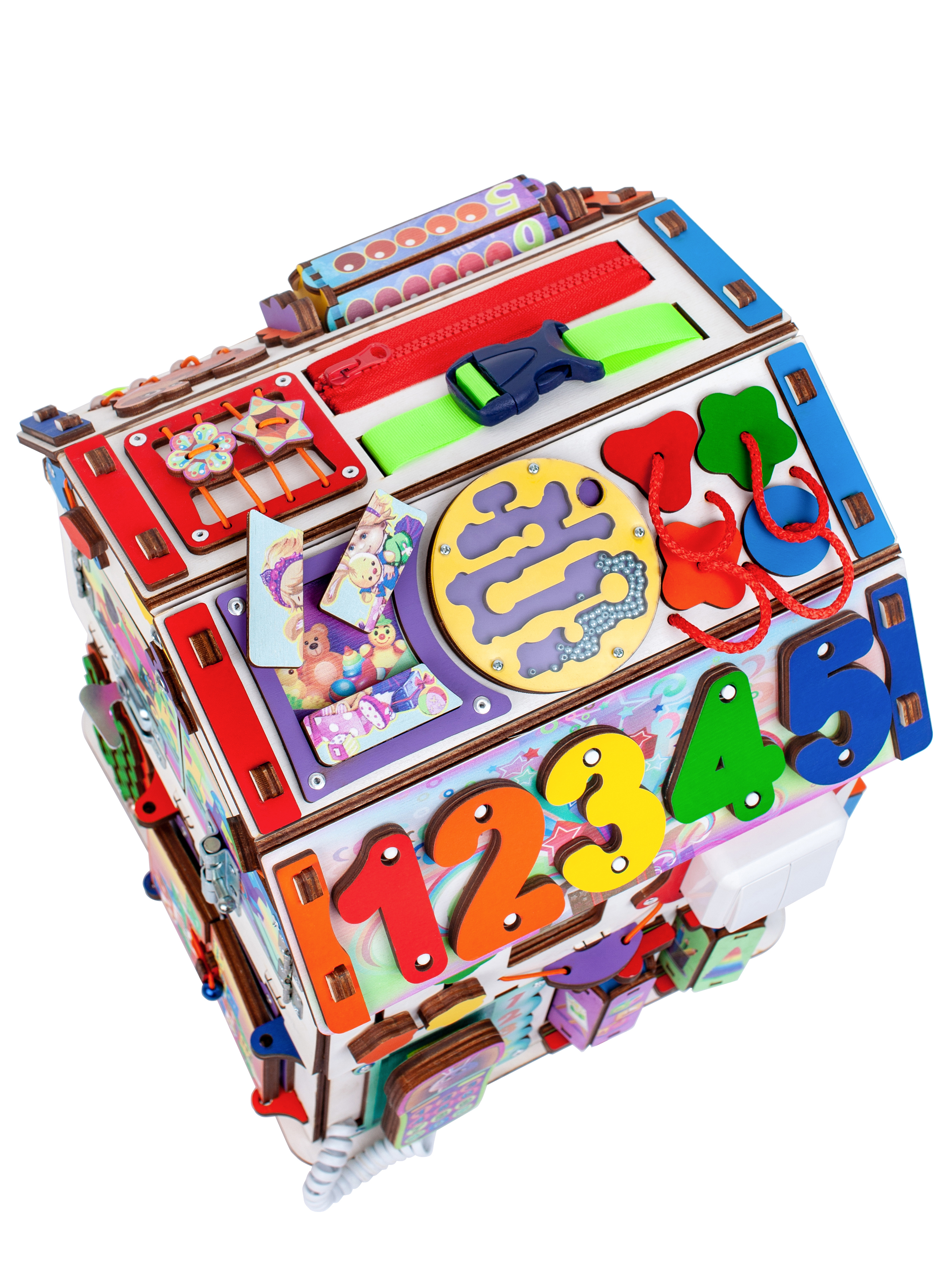 Игрушка Jolly Kids бизиборд - фото 6