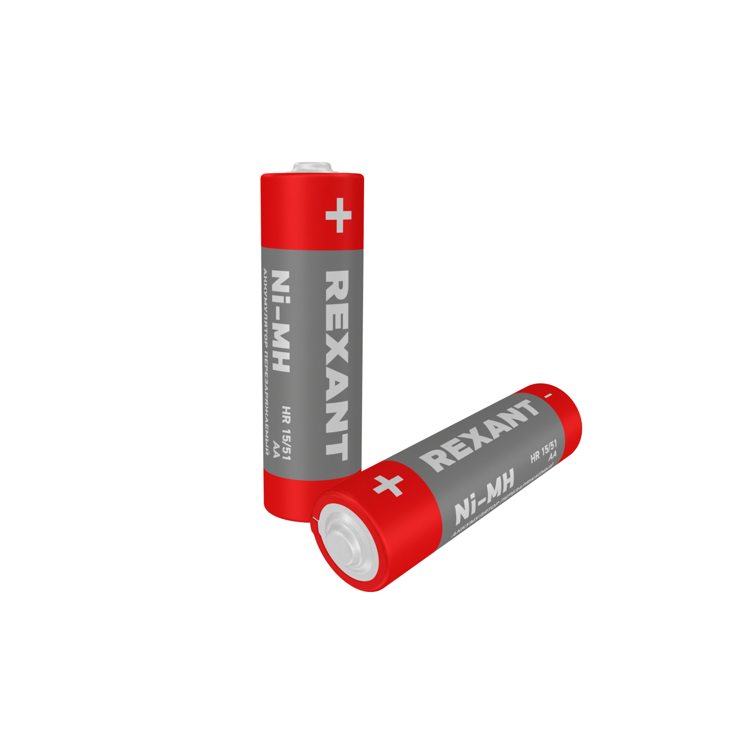Пальчиковые аккумуляторы REXANT 1900 мАч тип AA 2 шт - фото 2