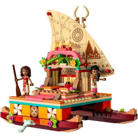 Конструктор LEGO Disney Princess Путеводная лодка Моаны блочный