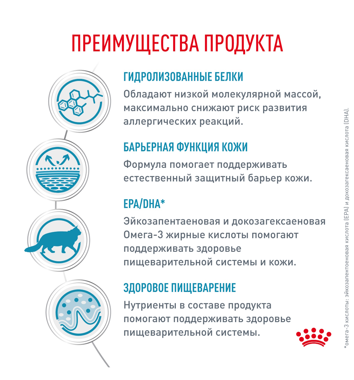 Корм для кошек ROYAL CANIN 0.350кг Hypoallergenic гипоаллергенный - фото 3