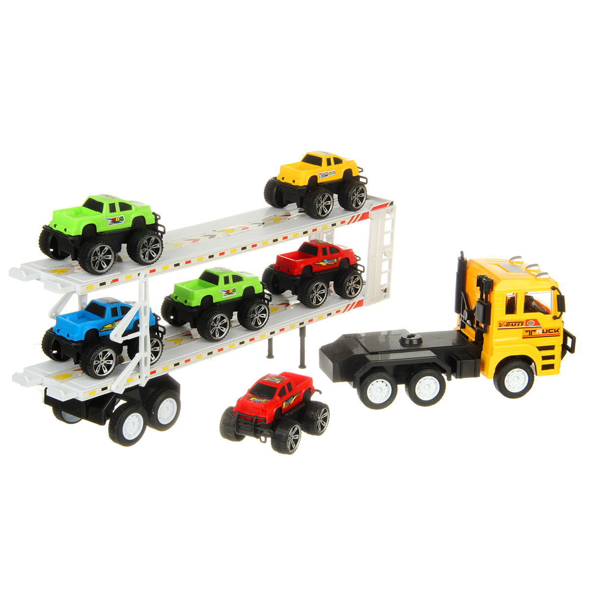 Автовоз Veld Co и квадроциклы 6 шт 132948 - фото 4