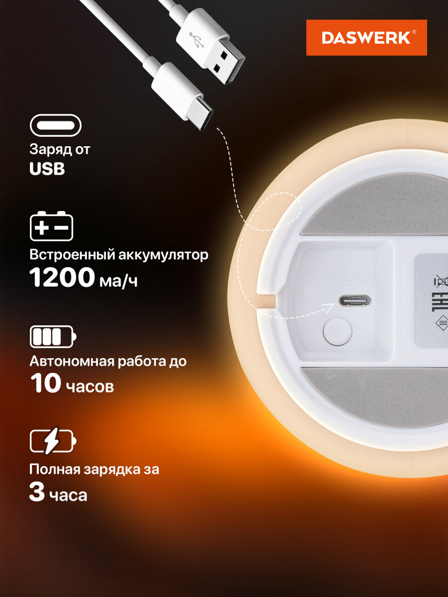 Игрушка ночник DASWERK Единорог - фото 5